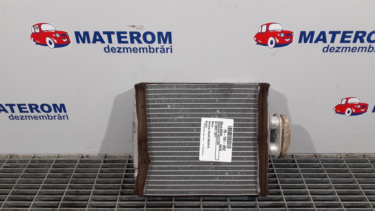 RADIATOR INCALZIRE SKODA RAPID - - (2012 2017)