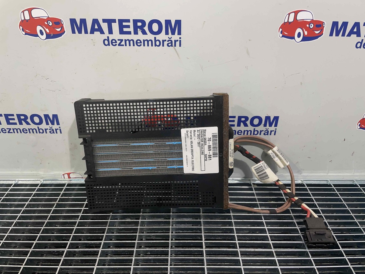 RADIATOR INCALZIRE SKODA RAPID - - (2012 2017)