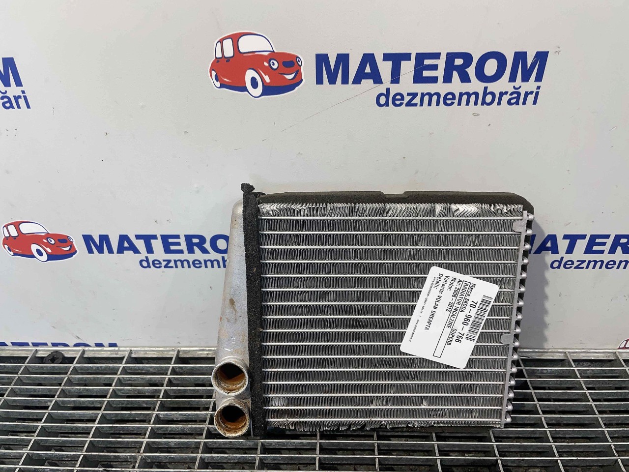 RADIATOR INCALZIRE SKODA SUPERB SUPERB - - (2008 2013)