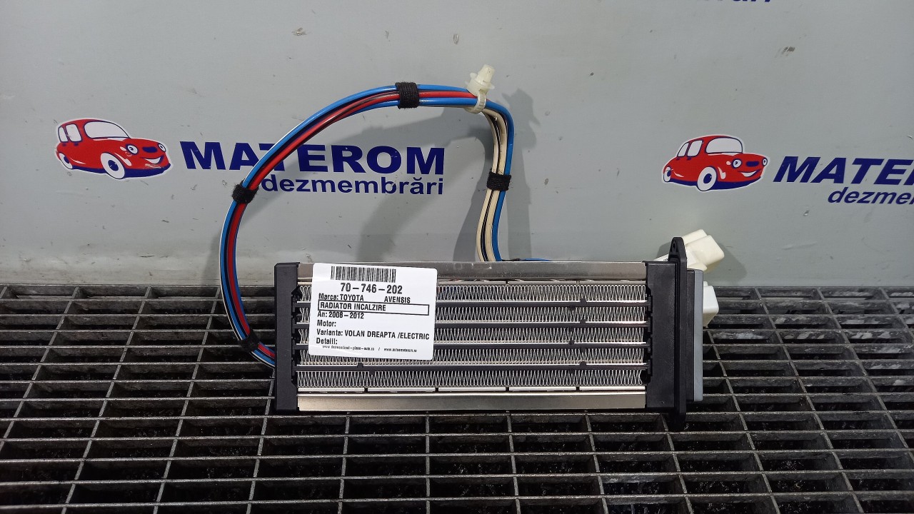 RADIATOR INCALZIRE TOYOTA AVENSIS - - (2008 2012)