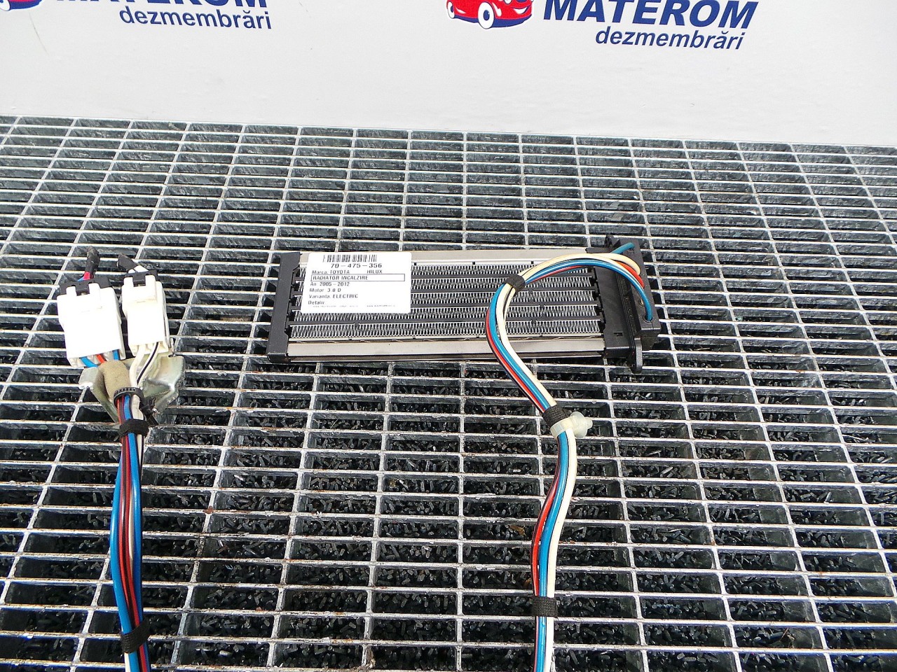 RADIATOR INCALZIRE TOYOTA HILUX 3.0 D - (2005 2012)