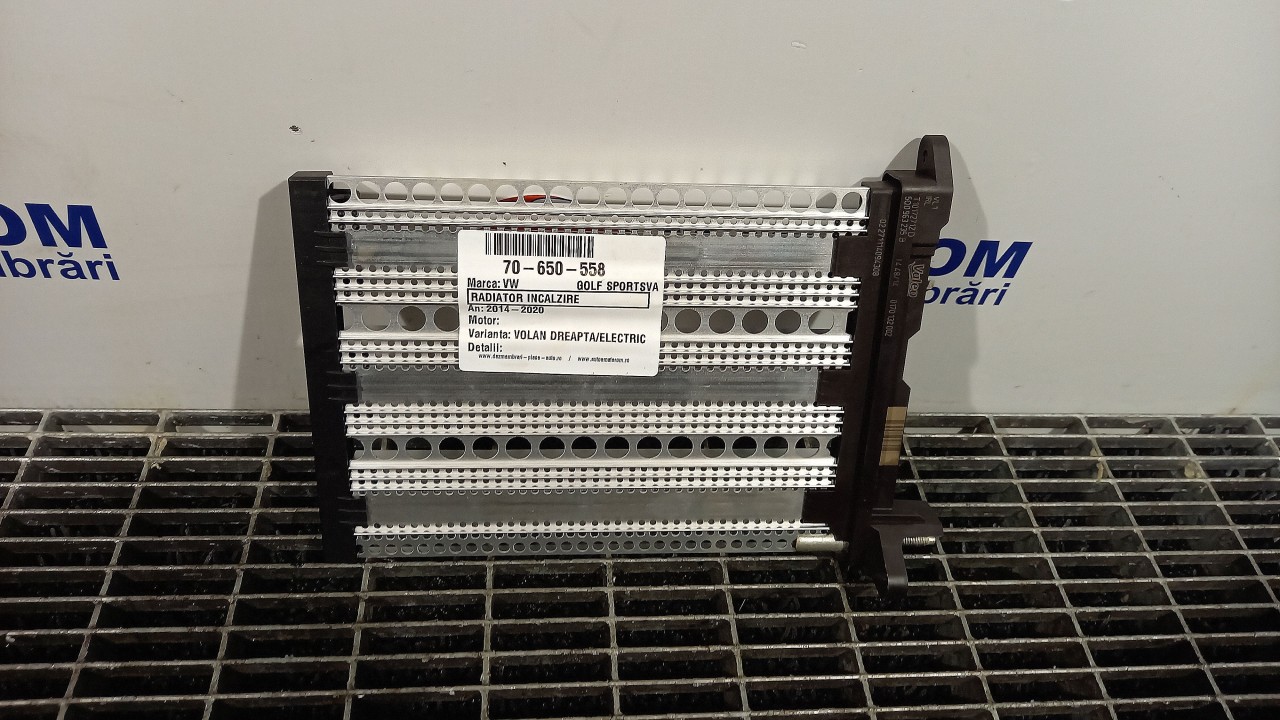RADIATOR INCALZIRE VW GOLF SPORTSVAN GOLF SPORTSVAN - - (2014 2020)