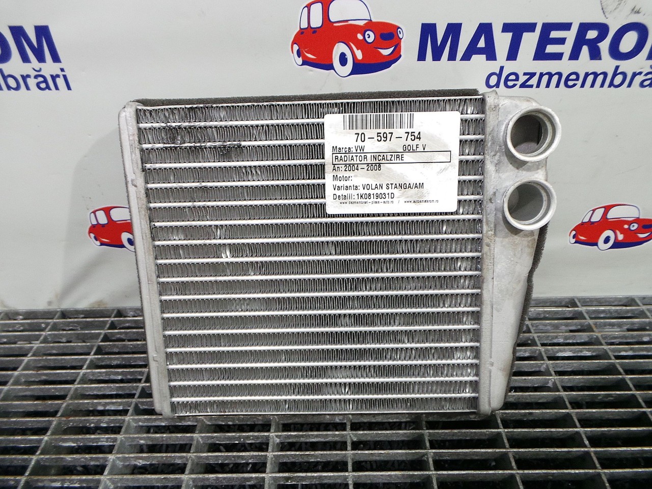 RADIATOR INCALZIRE VW GOLF V GOLF V - - (2004 2008)