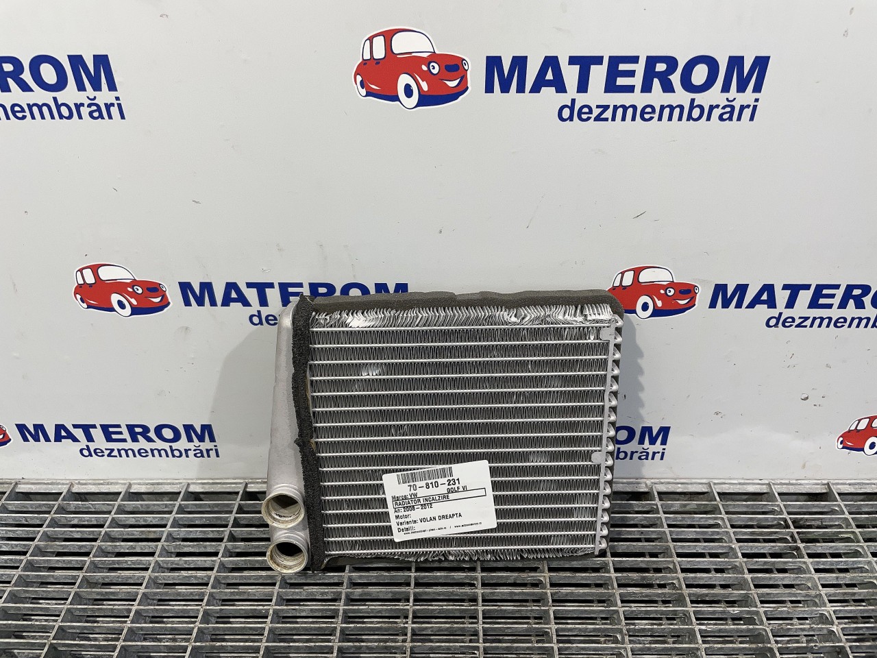 RADIATOR INCALZIRE VW GOLF VI - - (2008 2012)