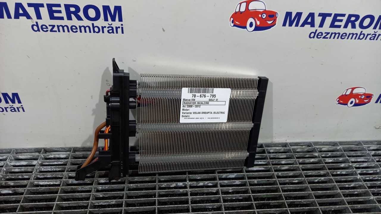 RADIATOR INCALZIRE VW GOLF VI GOLF VI - - (2008 2012)