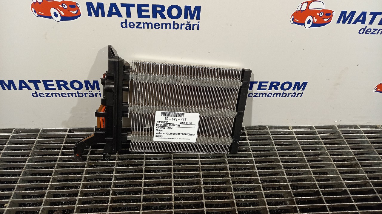 RADIATOR INCALZIRE VW GOLF VI PLUS - - (2008 2014)