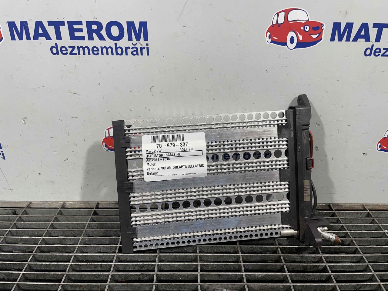 RADIATOR INCALZIRE VW GOLF VII - - (2012 2016)