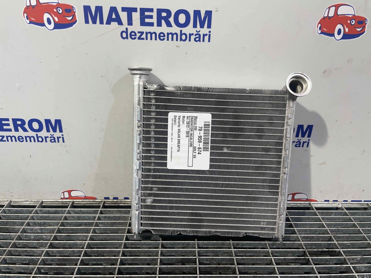 RADIATOR INCALZIRE VW GOLF VII GOLF VII - - (2012 2016)