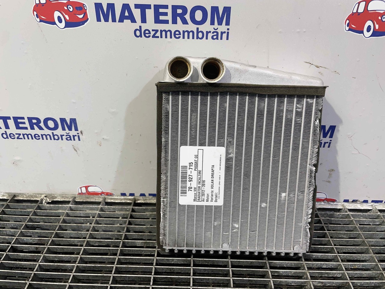 RADIATOR INCALZIRE VW PASSAT CC PASSAT CC - - (2012 2016)