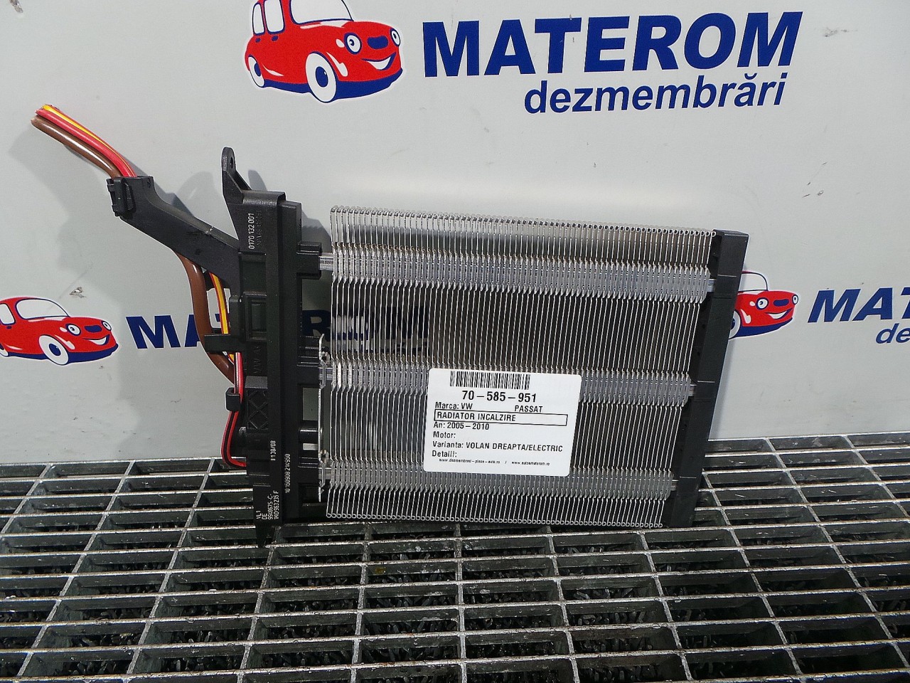 RADIATOR INCALZIRE VW PASSAT PASSAT - - (2005 2010)