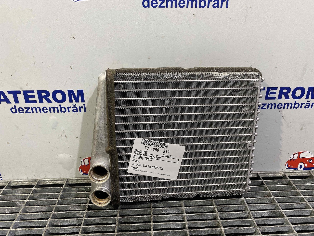 RADIATOR INCALZIRE VW TOURAN TOURAN - - (2010 2015)