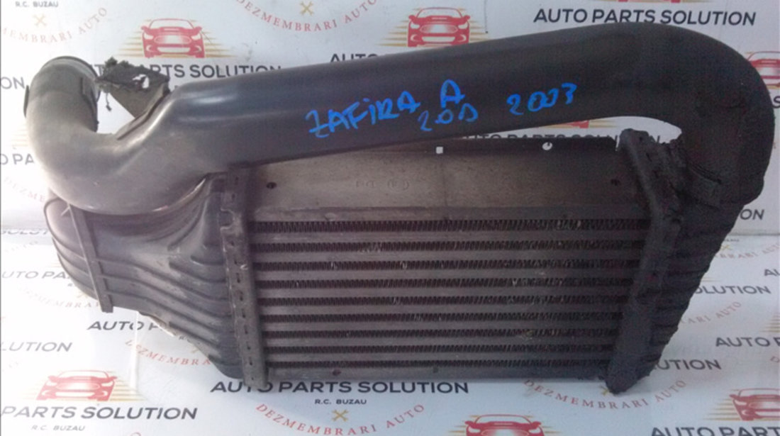 Radiator intercooler 2.0 D OPEL ZAFIRA A