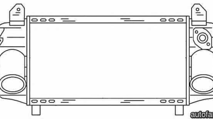 Radiator intercooler AUDI A2 8Z0 NRF 30248