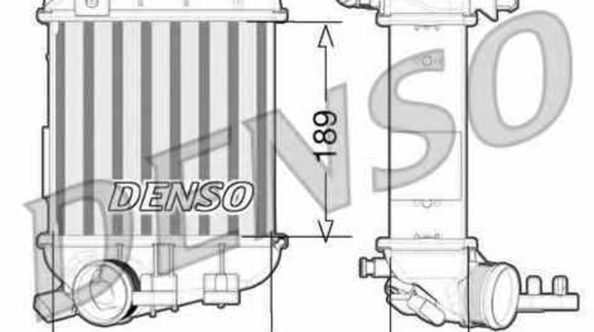 Radiator intercooler AUDI A4 Avant 8ED B7 DENSO DIT02027