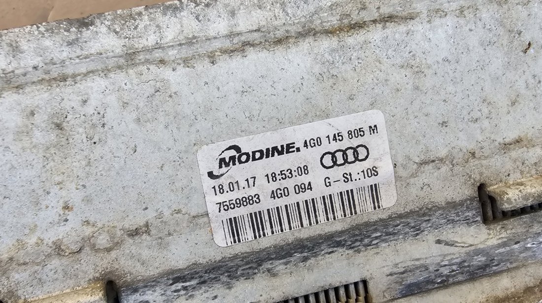 Radiator intercooler Audi A6 C7 / A6 4G 3.0 BI - TDI CVU 2014 2015 2016 2017