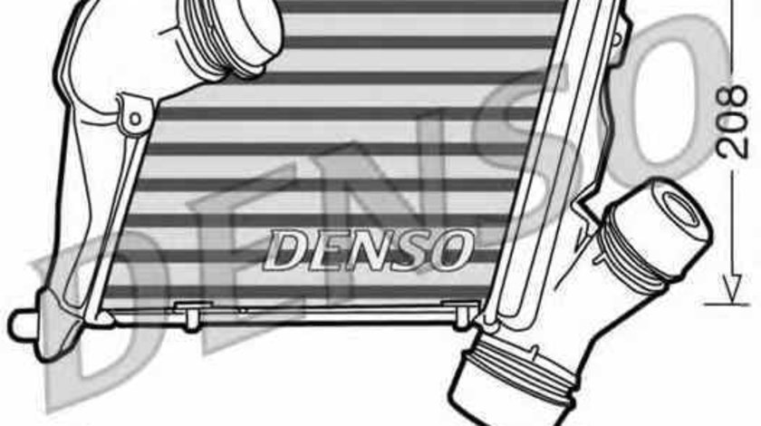 Radiator intercooler AUDI A8 (4E_) DENSO DIT02014