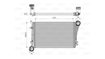 Radiator intercooler Audi AUDI A3 Cabriolet (8P7) ...