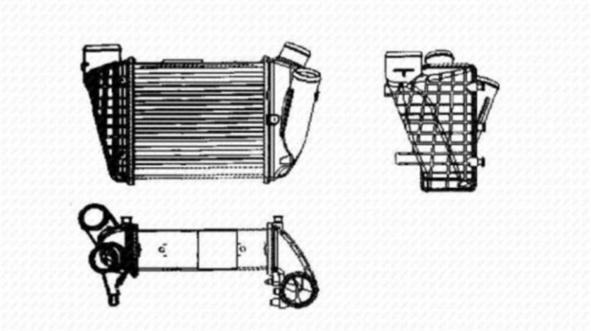 Radiator intercooler Audi AUDI A4 (8E2, B6) 2000-2004 #3 30754