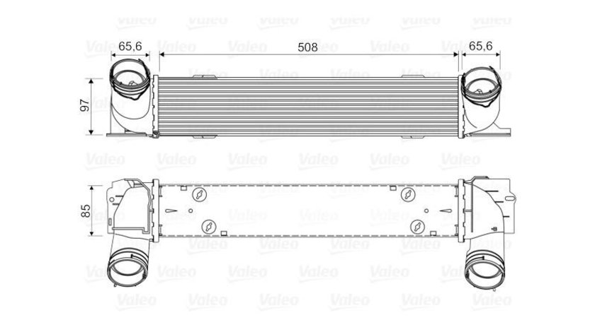 Radiator intercooler BMW 3 (E90) 2005-2011 #2 057013N