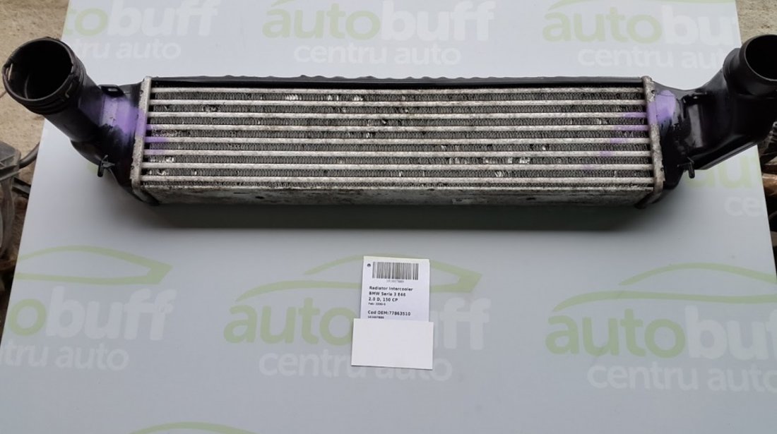 Radiator intercooler BMW Seria 3 E46 2.0 D 150 CP