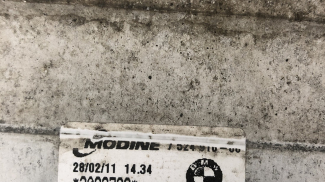 Radiator intercooler BMW Seria E87 120d Manual 2011 sedan 2011 (3093796)