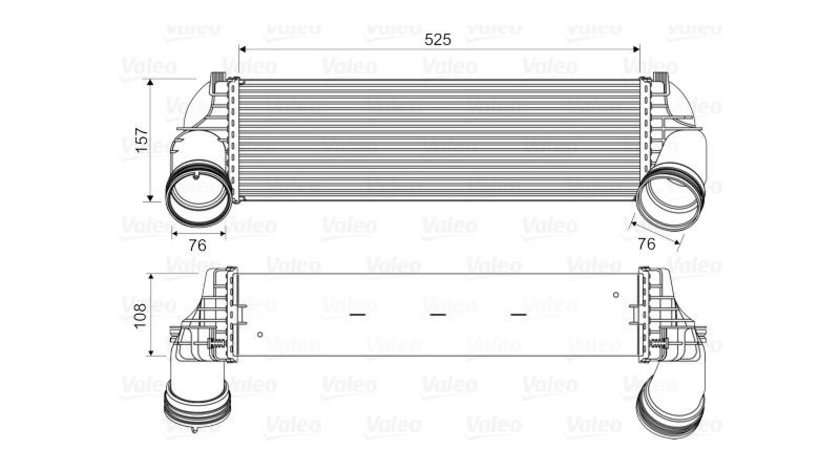 Radiator intercooler BMW X6 (E71, E72) 2008-2016 #3 057023N