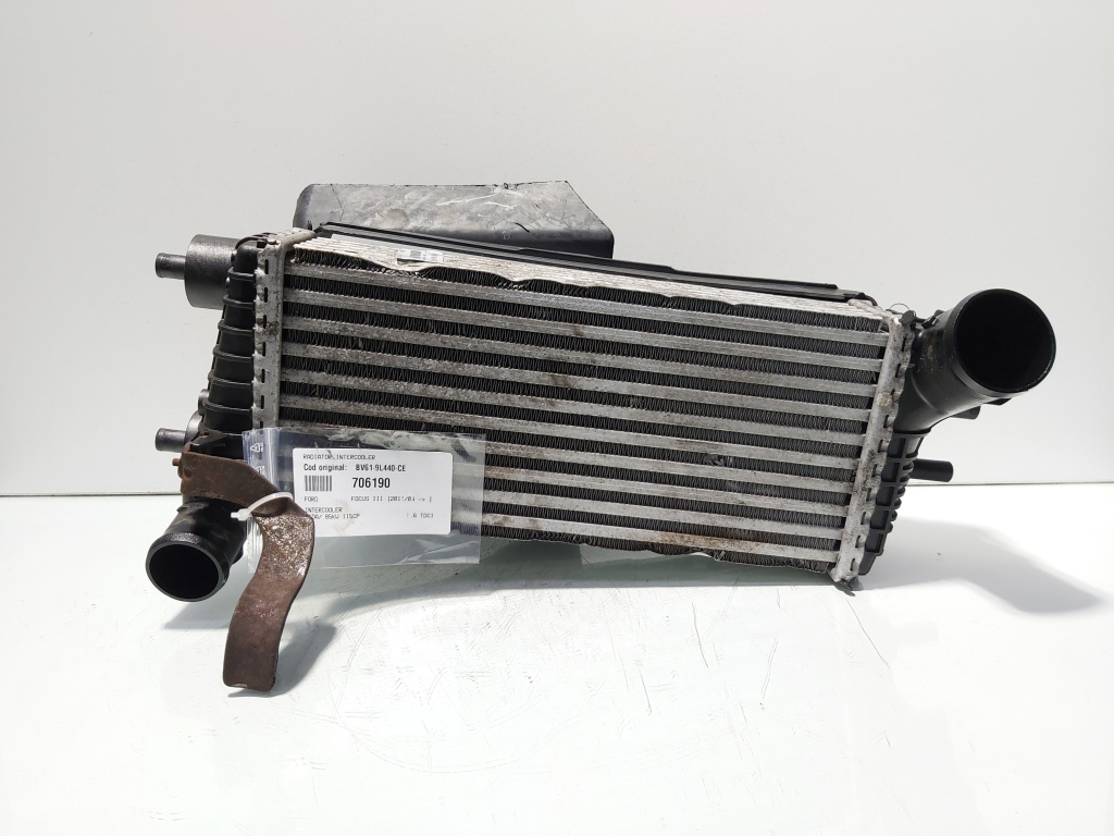 Radiator intercooler, cod BV61-9L440-CE, Ford Focus 3 1.6 TDCI, T1DA (id:706190)