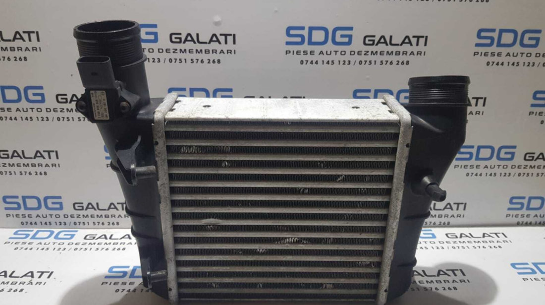 Radiator Intercooler cu Senzor MAP Audi A4 B7 2.0 TFSI BGB BUL BWE BPG BWT BYK BPJ 2005 - 2008 Cod 8E0145805AA 0281002401 038906051C