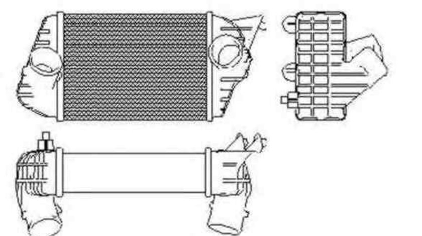 Radiator intercooler FIAT STILO (192) NRF 30833