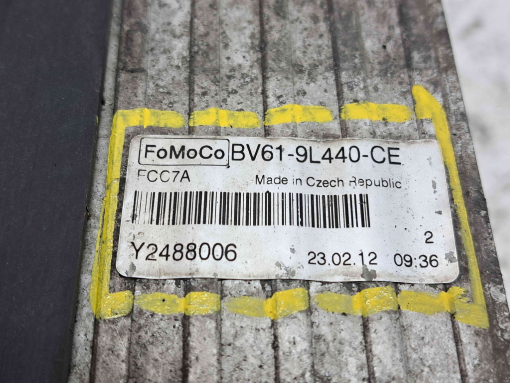 Radiator intercooler Ford Focus 3 (CB8) [Fabr 2011-2015] BV61-9L440-CE 1.6 T1DA 1.6 T1DA 85KW / 115CP