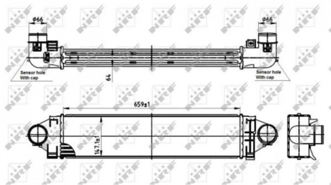 Radiator intercooler Ford FOCUS III Turnier 2011-2016 #2 1382884