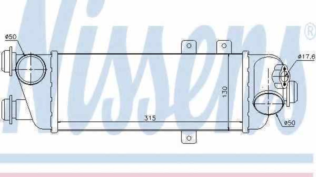 Radiator intercooler HYUNDAI i30 FD Producator NISSENS 96562