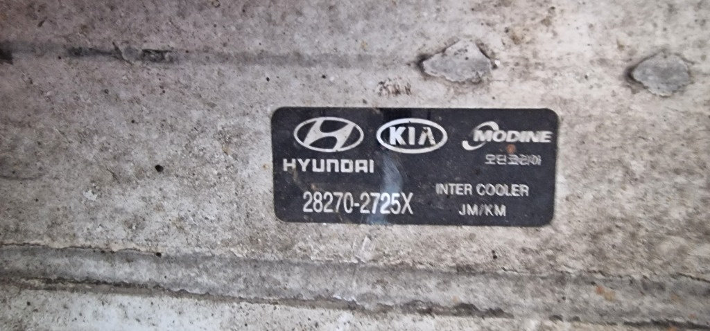 Radiator Intercooler Hyundai Tucson / Kia Sportage 2.0CRDI Euro 4