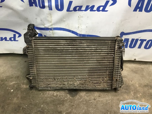 Radiator Intercooler Intrari pe Diagonala cu Apa Clima si Ventilatoare Volkswagen GOLF PLUS 5M1,521 ...