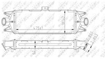 Radiator intercooler Iveco DAILY IV caroserie inch...