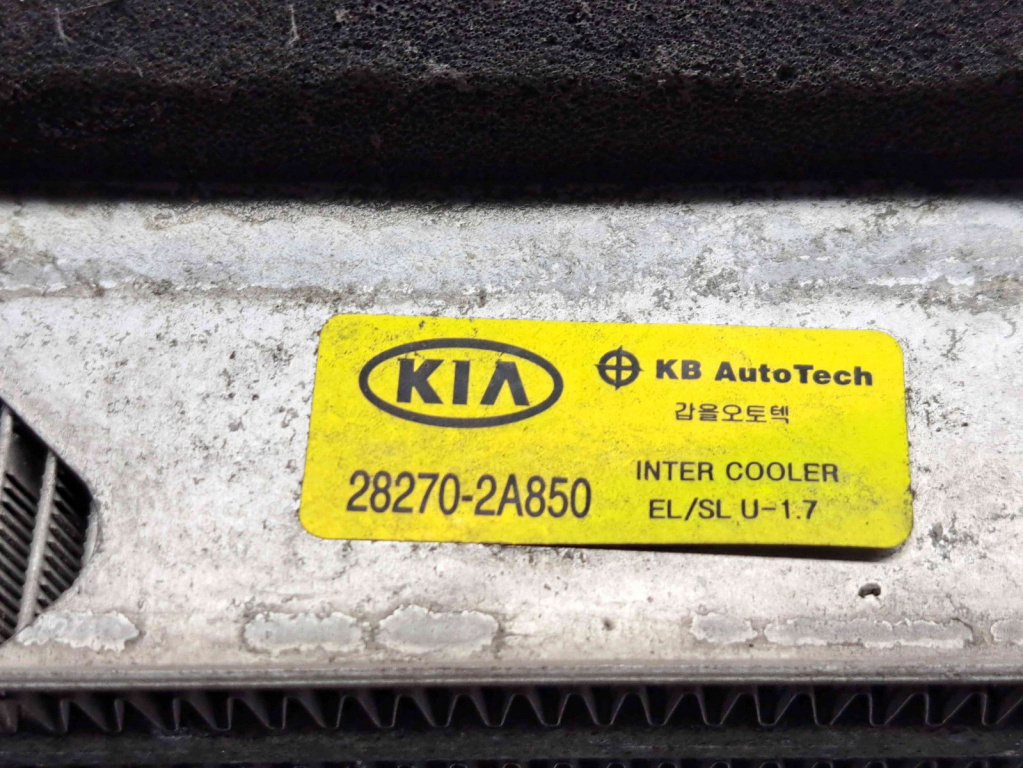 Radiator intercooler Kia Sportage III [Fabr 2010-2016] 28270-2A850 1.7 CRDI 1.7 CRDI 80KW / 109CP