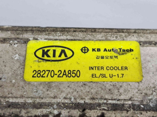 Radiator intercooler Kia Sportage III [Fabr 2010-2016] 28270-2A850 1.7 CRDI D4FD 1.7 CRDI D4FD 80KW ...