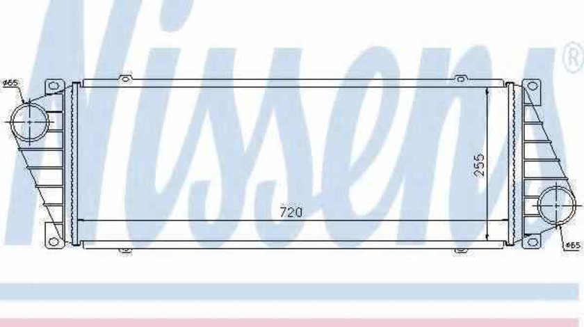 Radiator intercooler MERCEDES-BENZ SPRINTER 2-t platou / sasiu 901 902 Producator NISSENS 96842