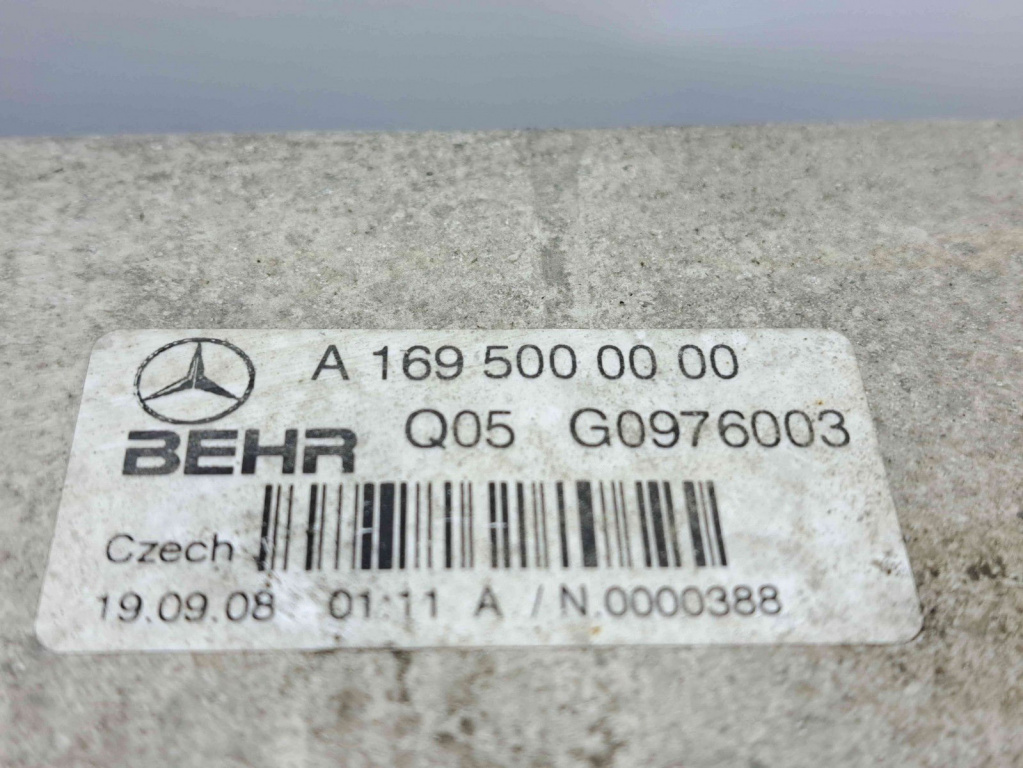 Radiator intercooler Mercedes Clasa B (W245) [Fabr 2005-2011] A1695000000 2.0 CDI 640940 2.0 CDI 640940 110KW / 150CP