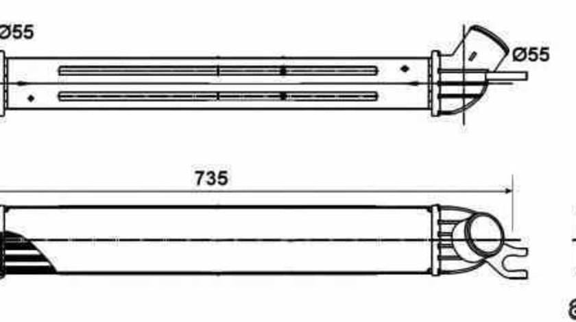 Radiator intercooler MINI MINI R56 NRF 30303