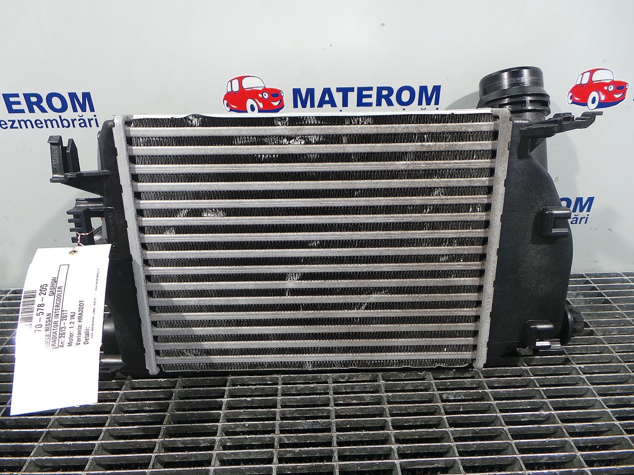 RADIATOR INTERCOOLER NISSAN QASHQAI QASHQAI 1.2 INJ - (2013 2017)