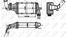 Radiator intercooler Opel ASTRA G combi (F35_) 199...