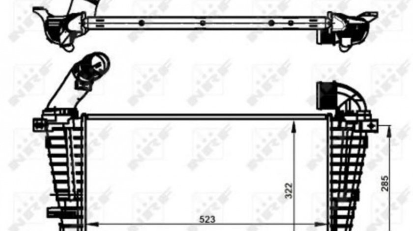 Radiator intercooler Opel ASTRA H TwinTop (L67) 2005-2016 #3 0670411