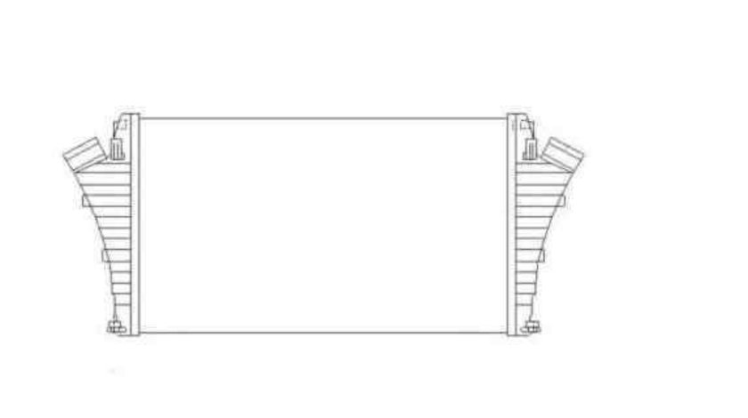 Radiator intercooler OPEL SIGNUM NRF 30855