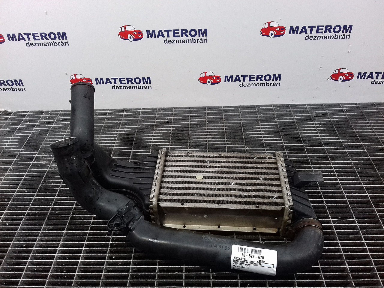 RADIATOR INTERCOOLER OPEL ZAFIRA A Y20DTH - (1999 2005)