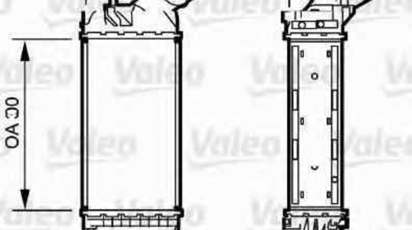 Radiator intercooler PEUGEOT 407 6D VALEO 818853