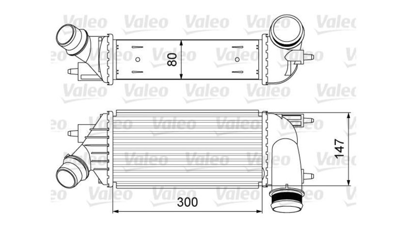 Radiator intercooler Peugeot 807 (E) 2002-2016 #3 0384P2