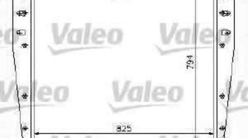 Radiator intercooler SCANIA 4 - series VALEO 817772