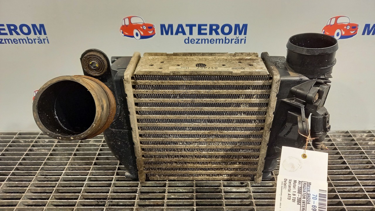RADIATOR INTERCOOLER SKODA OCTAVIA OCTAVIA 1.9 TDI - (2000 2004)
