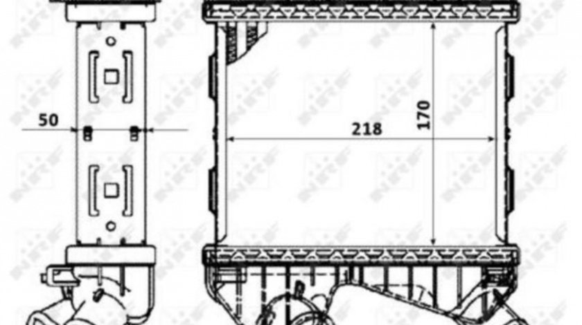 Radiator intercooler Smart CABRIO (450) 2000-2004 #2 0002490V005